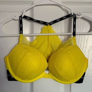 racer back push-up bra